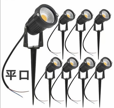 8pack Garden Spike Light Waterproof Color Warmwhite 3000k