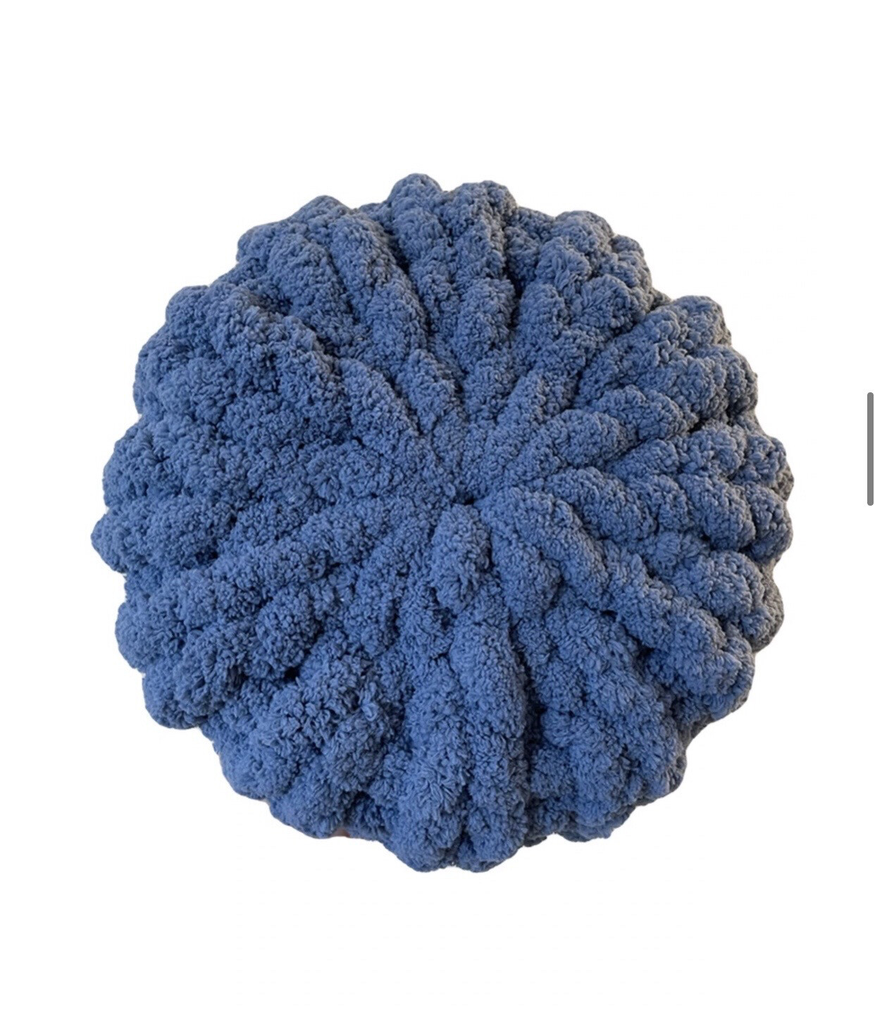 Soft Luxury Chunky Holiday Round Throw Pillow Special