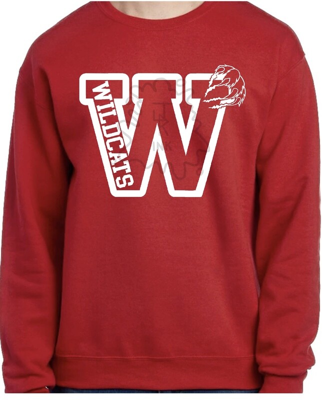 Red Wildcat W CLAW (Sold for Western Student Council)