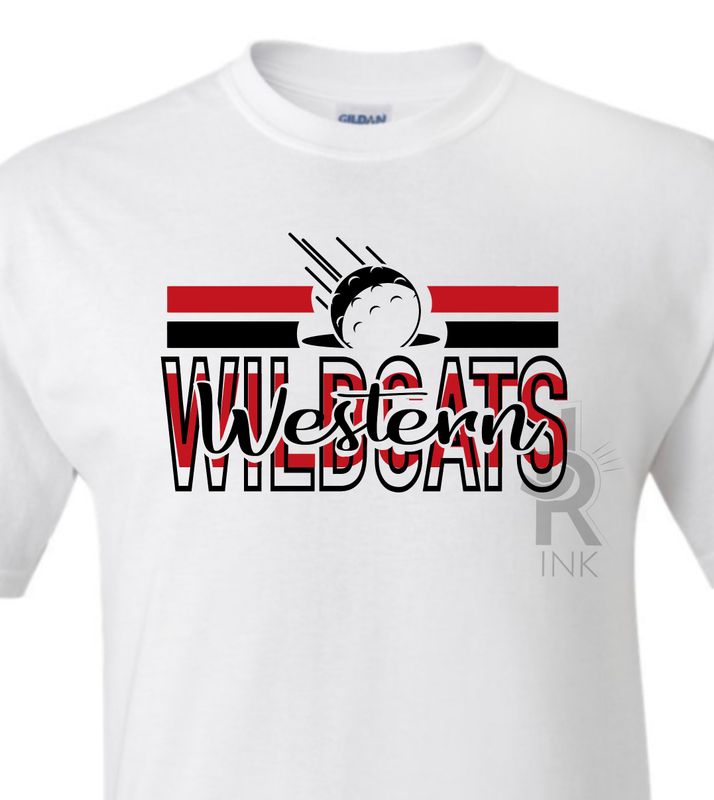 Wildcats Golf Stripe (Fundraiser item)