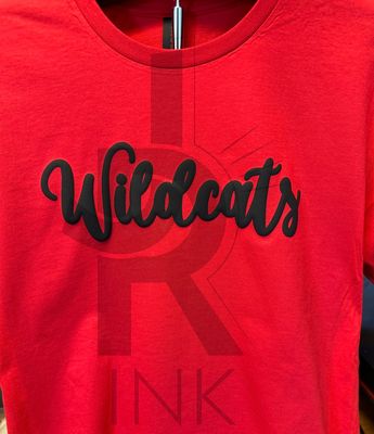 Wildcats Puff Print