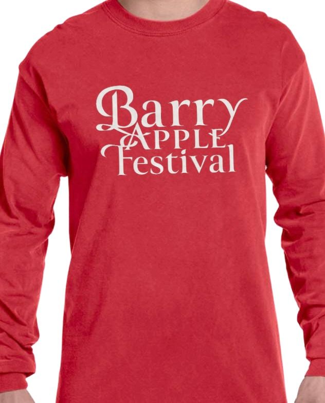 Barry Apple Festival Long Sleeve Red