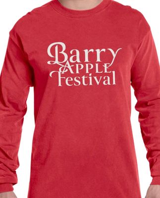 Barry Apple Festival Long Sleeve Red