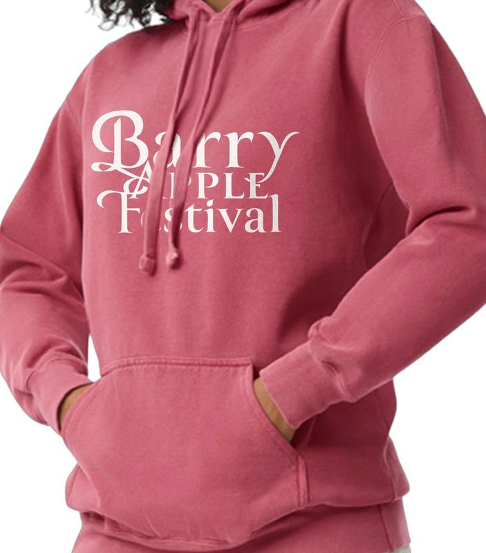 Barry Apple Festival Crimson Hoodie