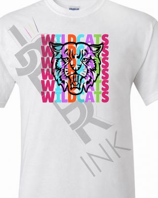 Wildcats Bright Colors  (Fundraiser item)