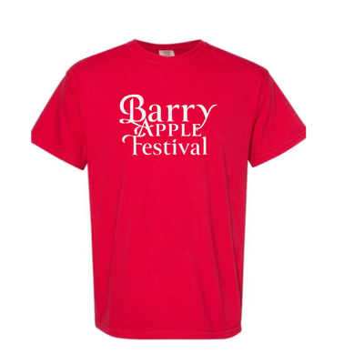 Theme-Barry Apple Festival 2026-2 sided Red