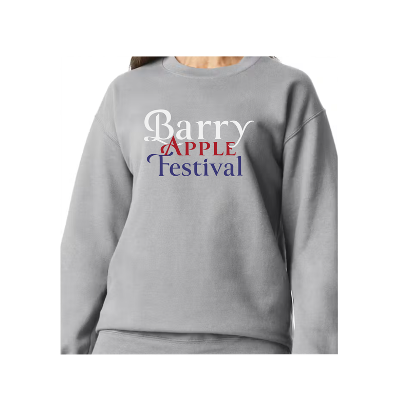 Theme- Apple Festival 2026-2 sided Gray Crew