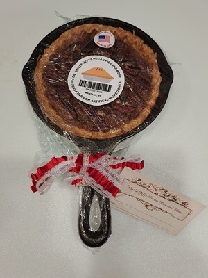 Personal Size Pecan Pie in a Skillet