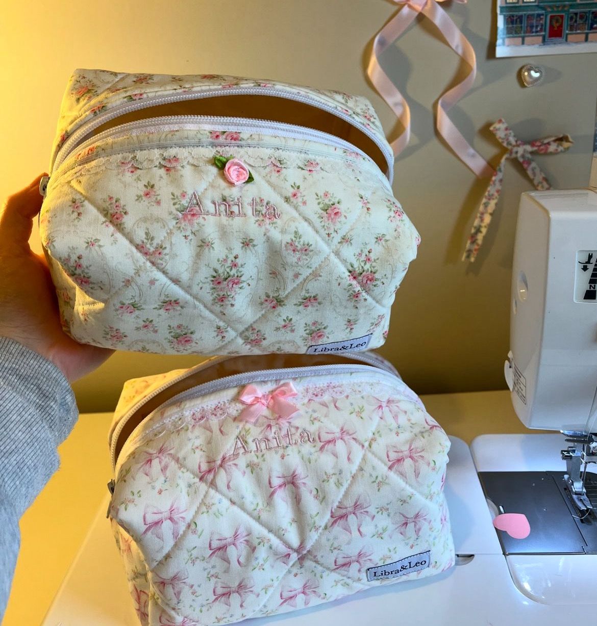 CUSTOM Full Quilted Pouch