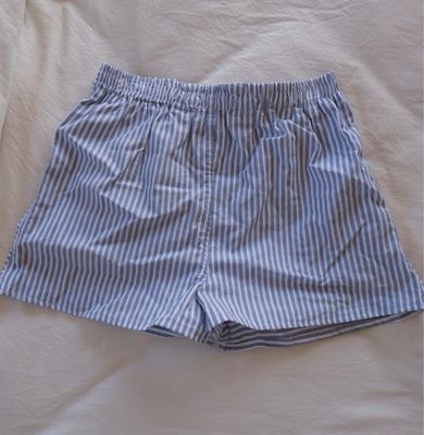 pinstripe shorts