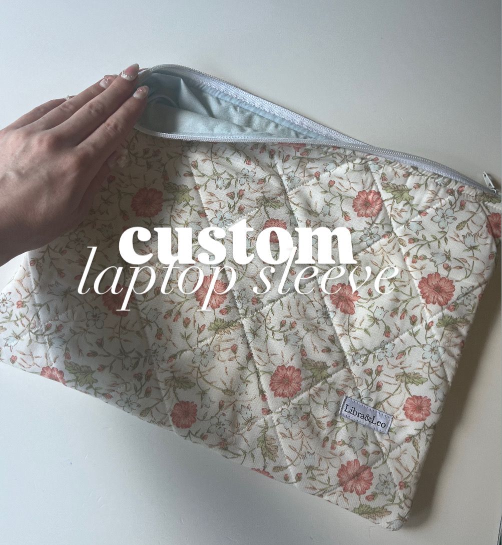 CUSTOM laptop sleeve