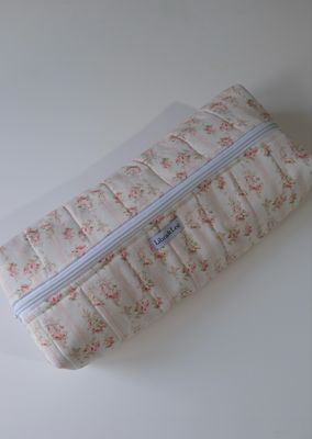 quilted hair tools pouch