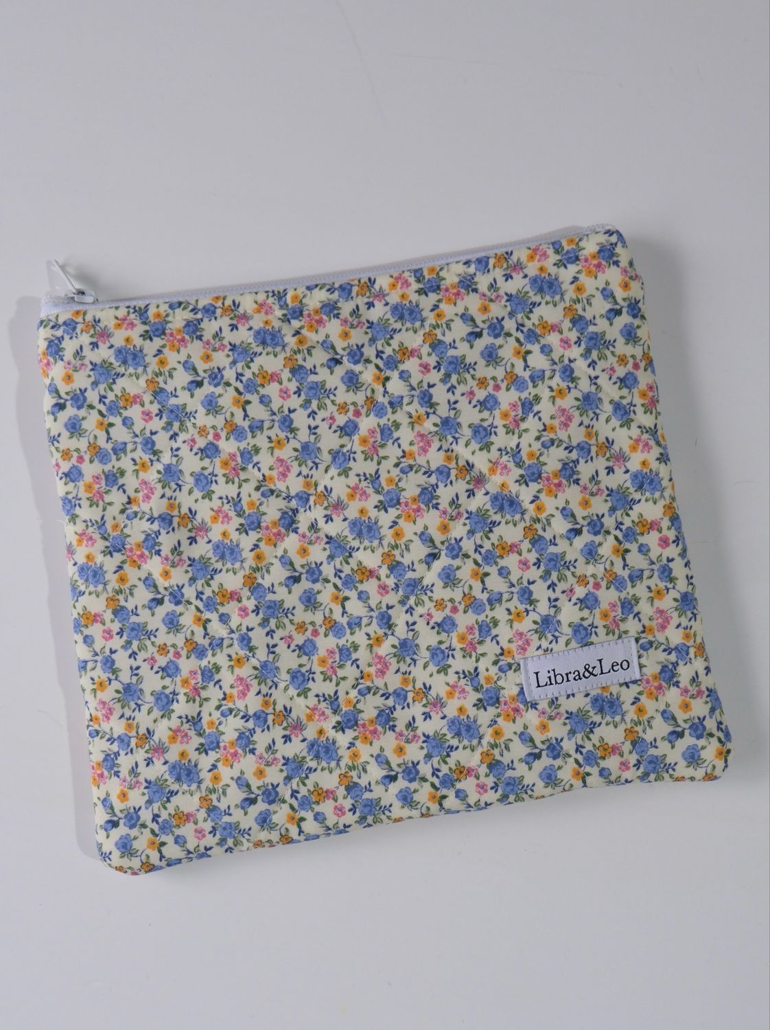 quilted flat pouch