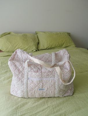 *preorder* XL floral weekender duffle