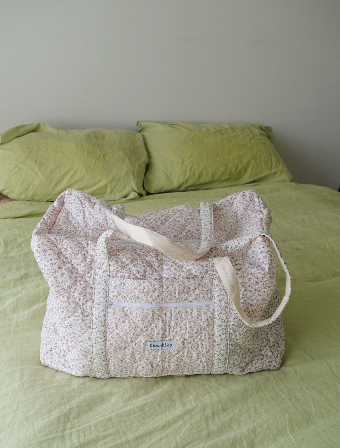 *preorder* XL floral weekender duffle