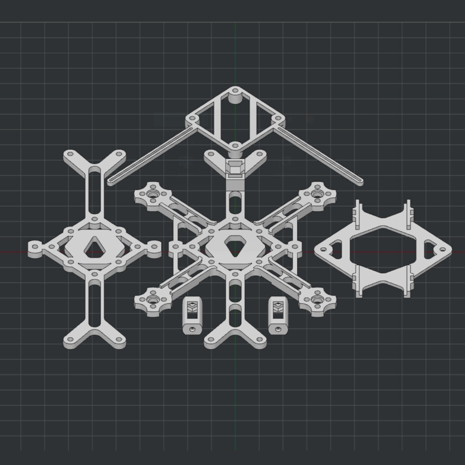 Bateleur V0.1.0 - 2inch Cinewhoop Frame