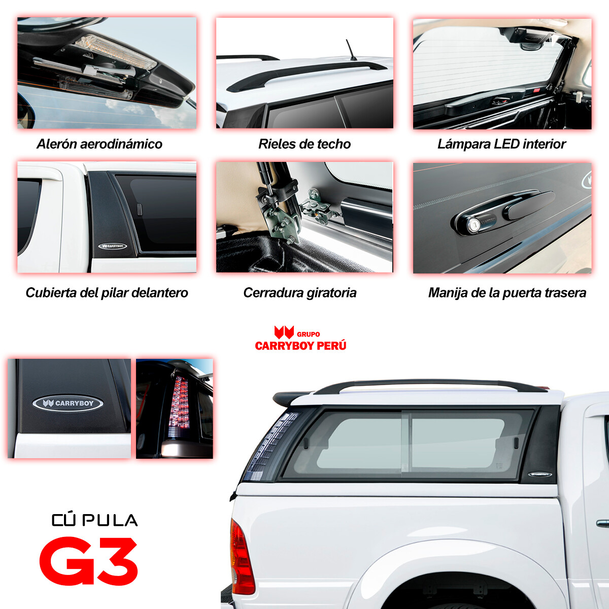 CÚPULA CARRYBOY G3