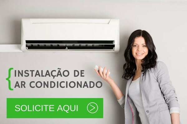 Instalação de ar condicionado de 7.000 a 12.000 Btus