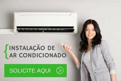 Instalação de ar condicionado de 7.000 a 12.000 Btus
