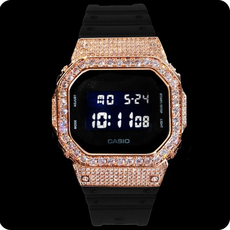 Pavo Essential Rose Gold Bezel G-Shock DW-5600BB-1DR