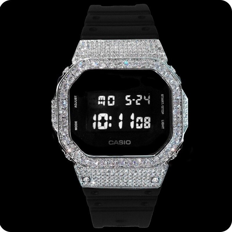 Pavo White Gold Bezel G-Shock DW-5600BB-1DR