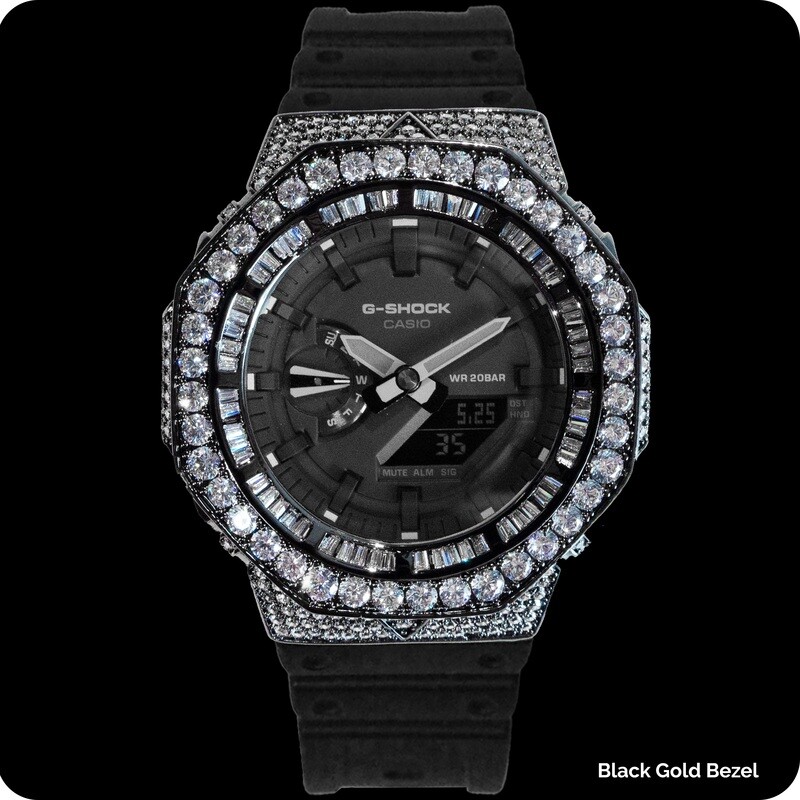 Orion G-Shock Black Gold Bezel GA-2100SU-1ADR