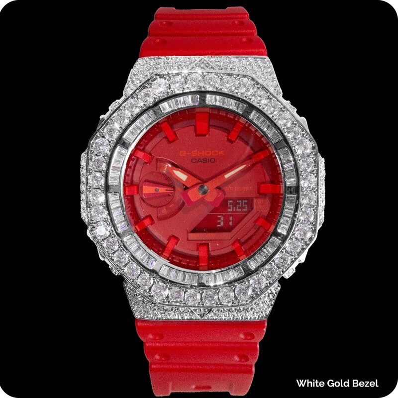 Orion White Gold Bezel G-Shock GA-2100-4ADR