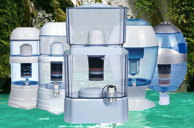 WATER POT CERAMIC DOME AND FILTER 14L