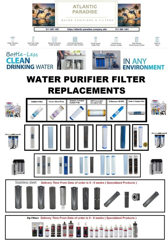 Purifier Water Filters From R280 - R3400