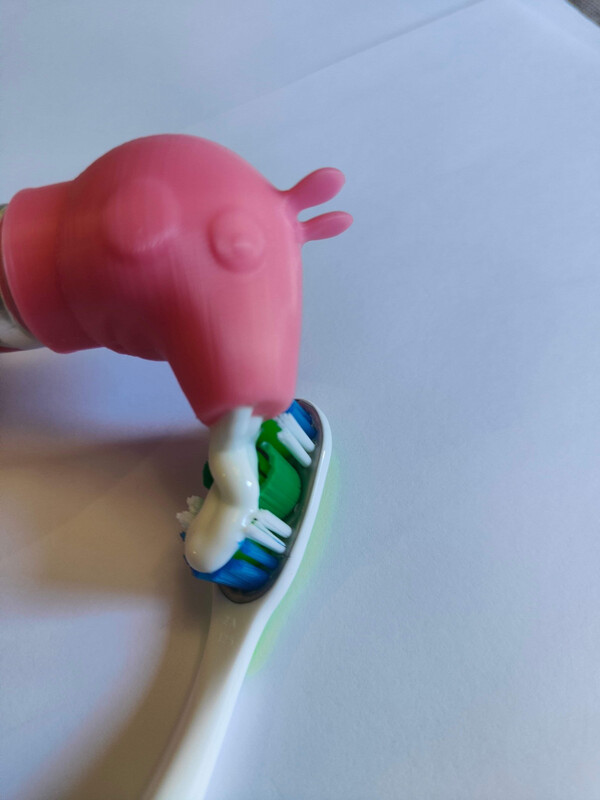 Peppa Toothpaste Dispenser Cap 