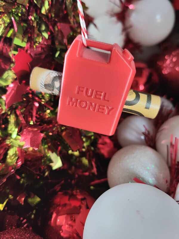 Fuel Money Christmas Tree Ornament