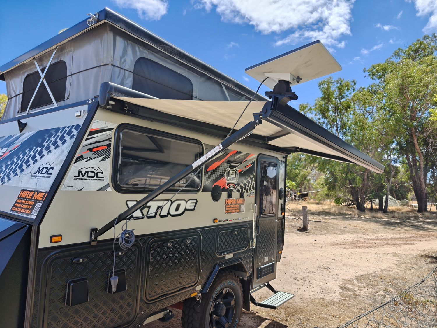 MDC Starlink MINI Caravan Awning Mount