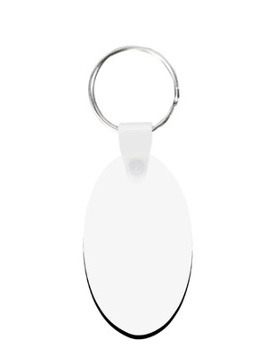 MDF Keyring - Oval