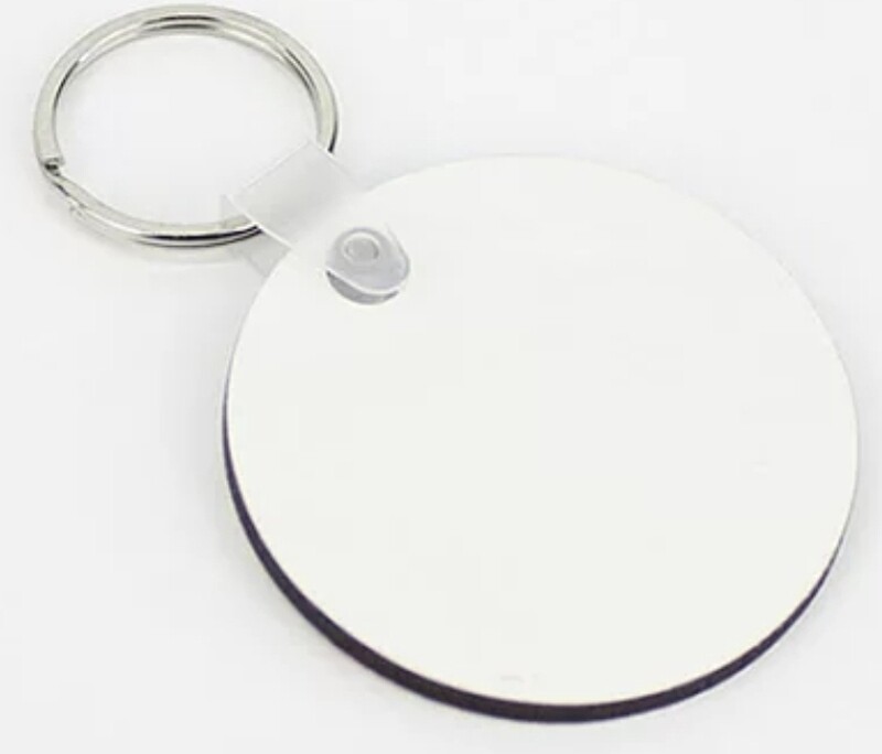 MDF Keyring - Circle