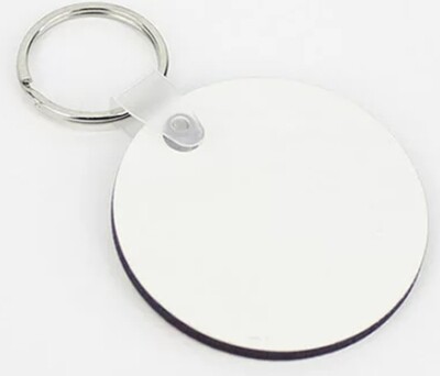 MDF Keyring - Circle