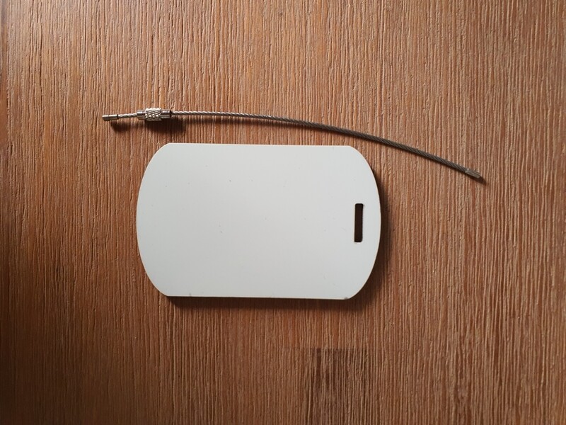 MDF Luggage/Bag Tag