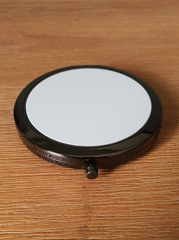 Compact Makeup Mirror - Black