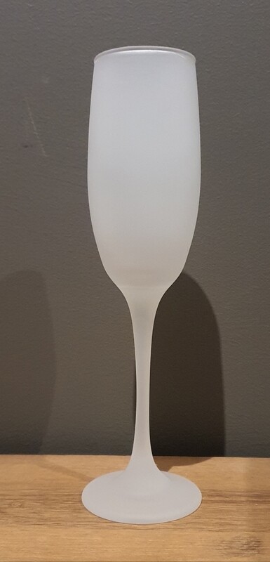 Champagne Flute Frosted