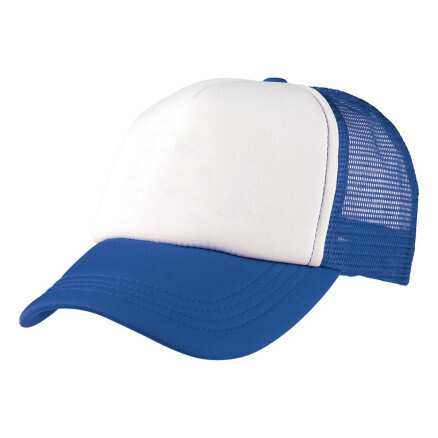 Trucker Cap - Royal Blue and White
