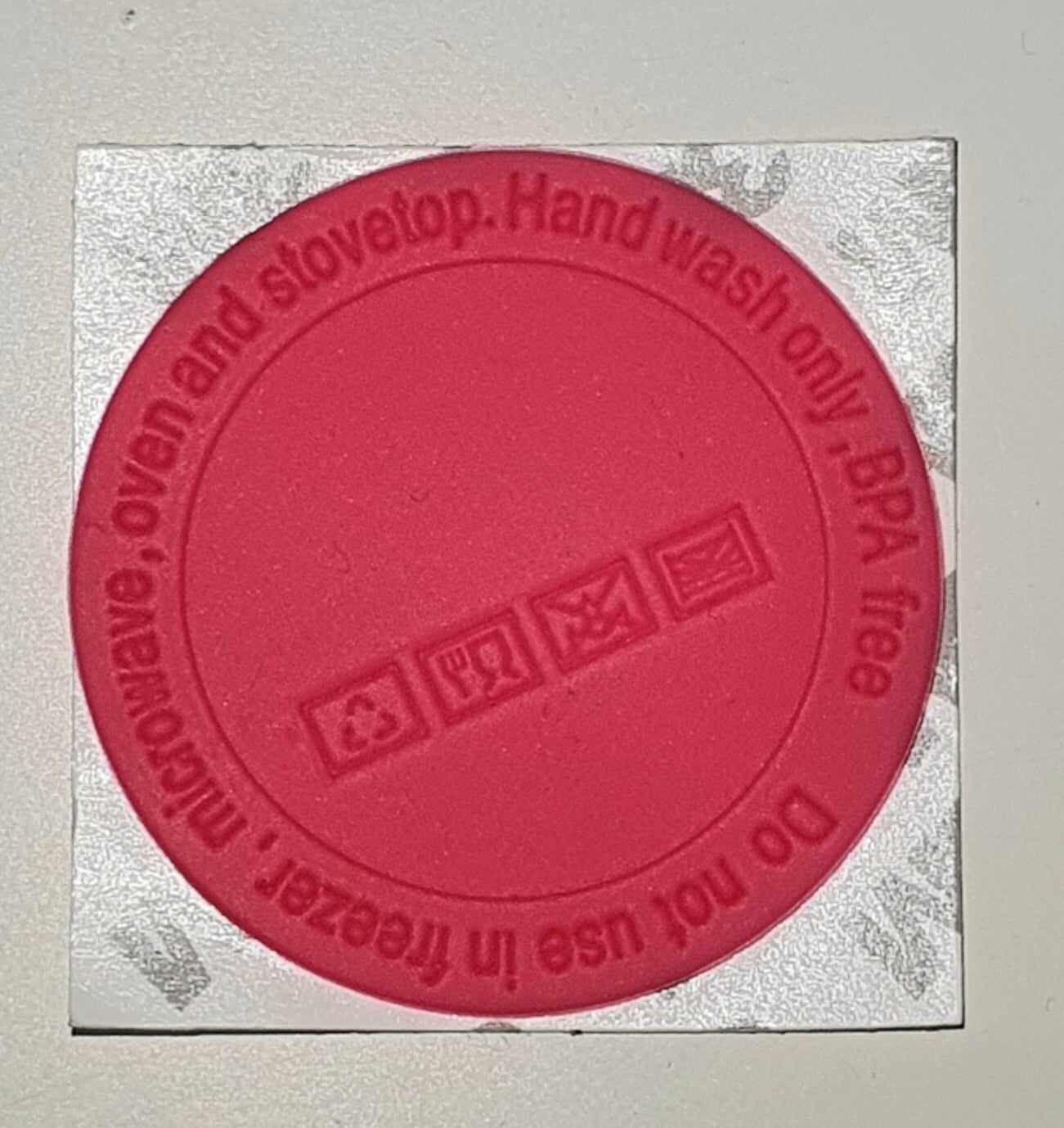 Rubber Bases for Sublimation Tumblers - Pink