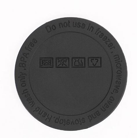 Rubber Bases for Sublimation Tumblers - Black