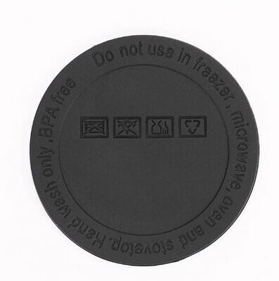 Rubber Bases for Sublimation Tumblers - Black