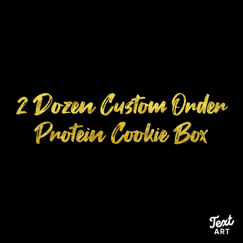 2 Dozen Protein Cookie Box
