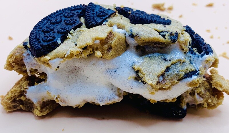 Gluten Free Pb Chocolate Oreo S’mores Protein Cookie