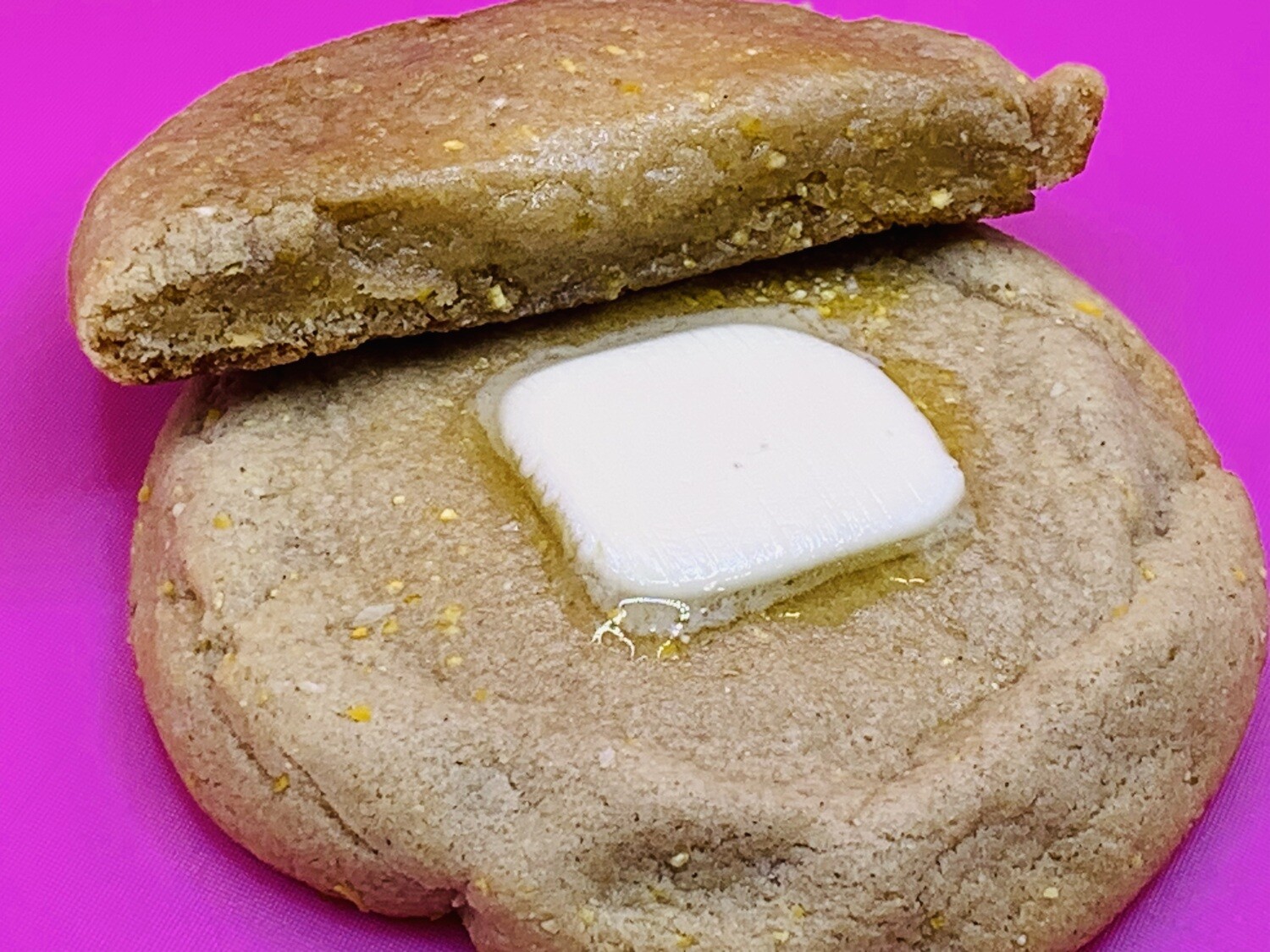 Gluten Free Honey Cornbread Protein Cookie