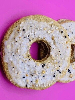 Gluten Free Everything Bagel Protein Cookie