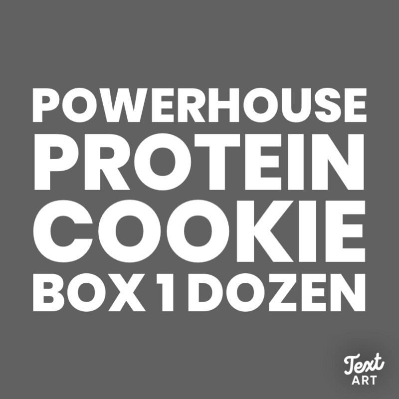 12 Powerhouse Protein Cookies