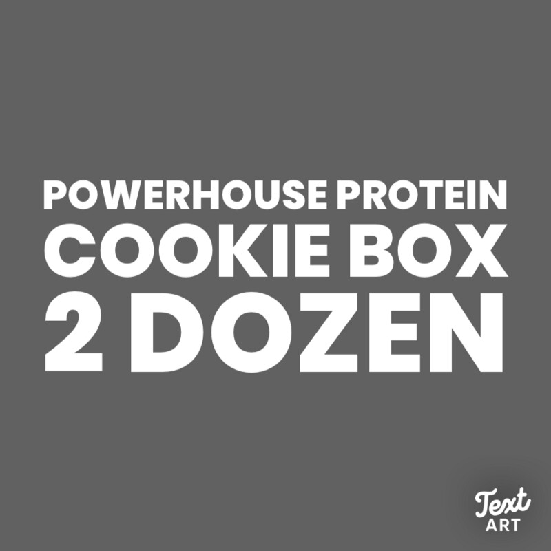 24 Powerhouse Protein Cookies