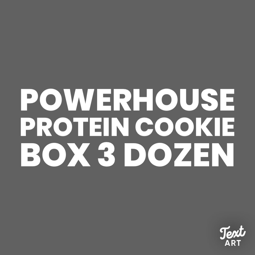 36 Powerhouse Protein Cookies