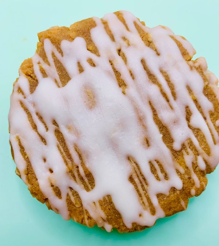 Gluten Free Oatmeal PB Sammie Double Stuffed Protein Cookie